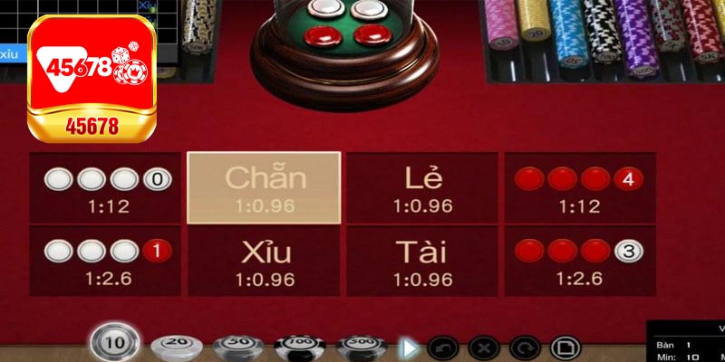 Cược bộ 3 đồng nhất tại 45678