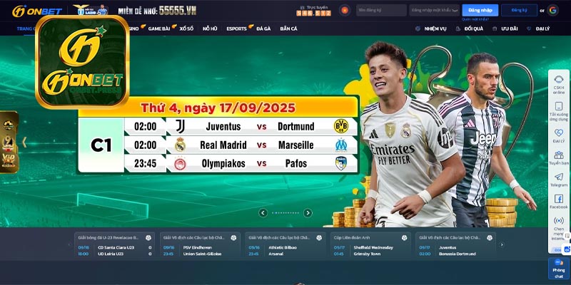 Onbet – Sự lựa chọn hoàn hảo cho người chơi Việt